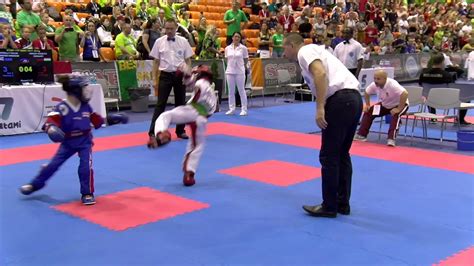 Chloe O'Reilly v Kincso Kozsuch WAKO European 